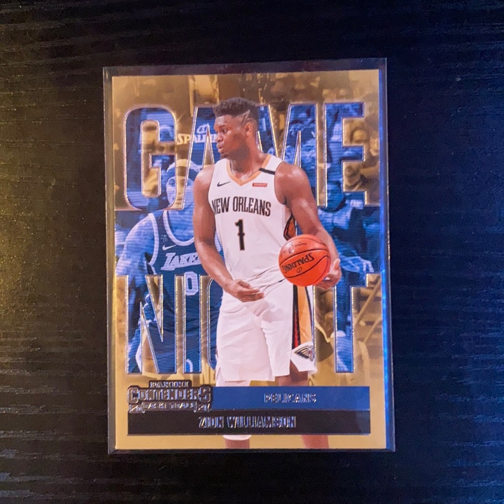 Zion Williams Panini Contenders Game Night 2021